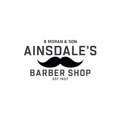 Ainsdale's Barber Shop logo