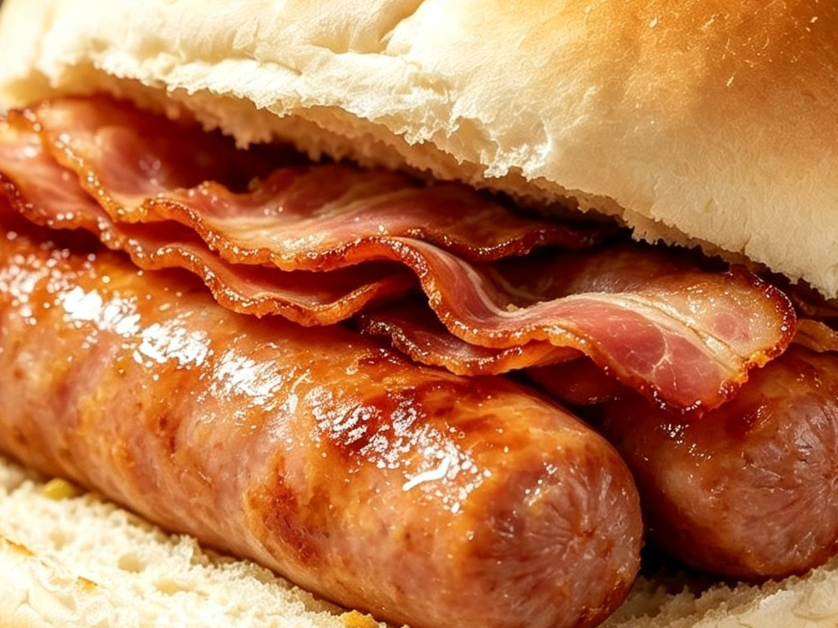 Bacon & Sausage Barm